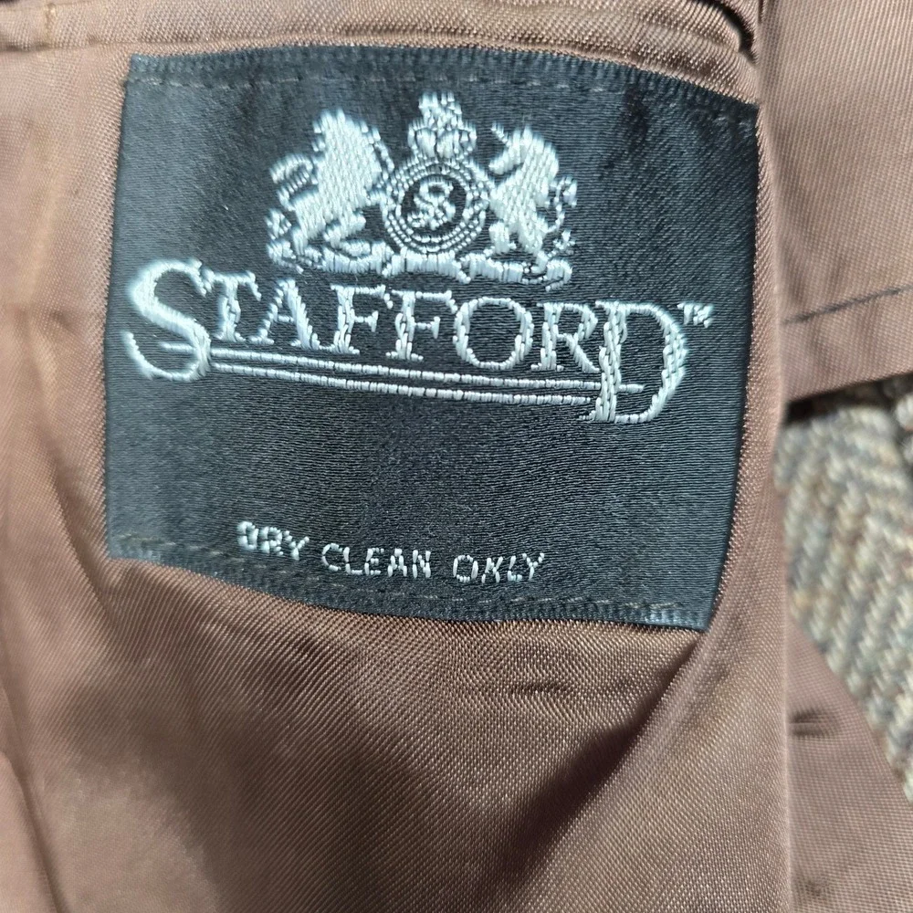 Stafford classic herringbone